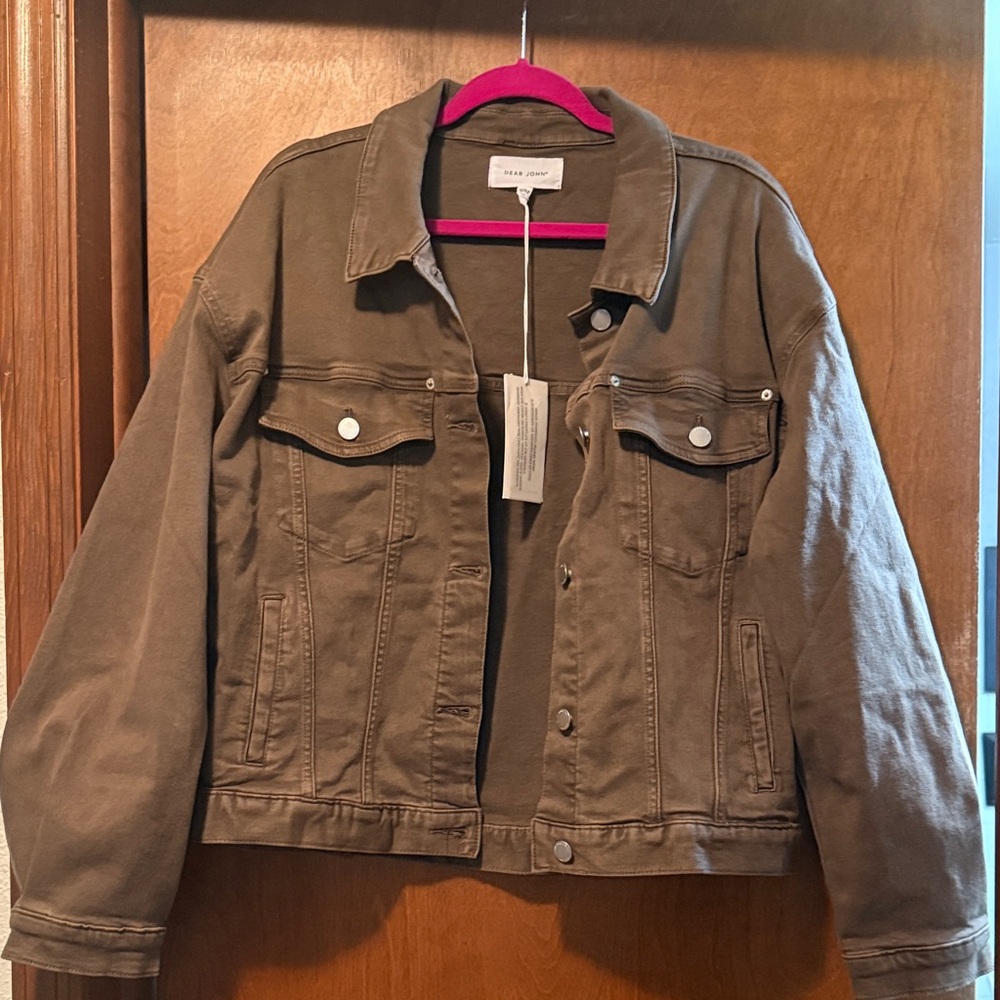 Dear John brown denim jacket